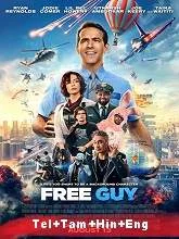 Free Guy (2021) HDRip Hindi Dubbed